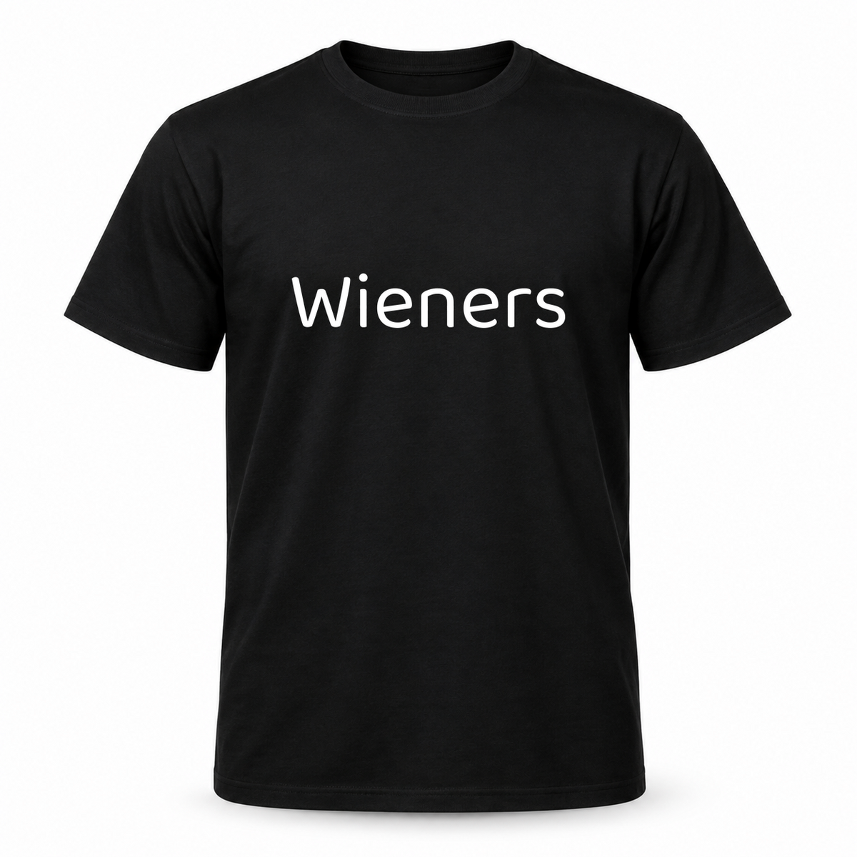 Wieners T-Shirt in black