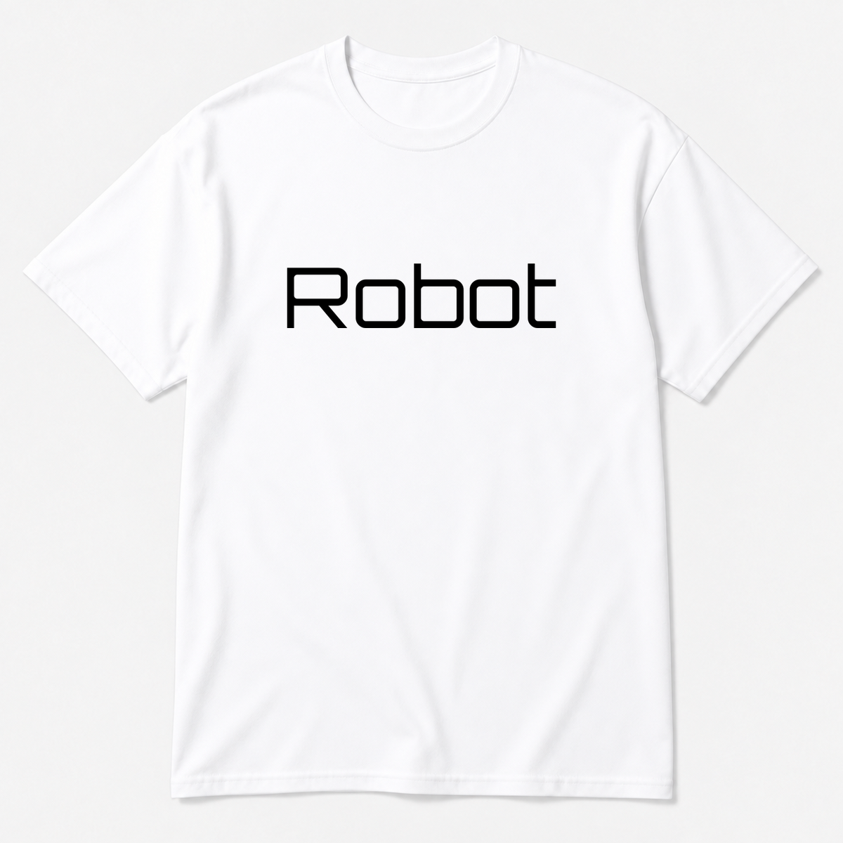 Robot T-Shirt in white