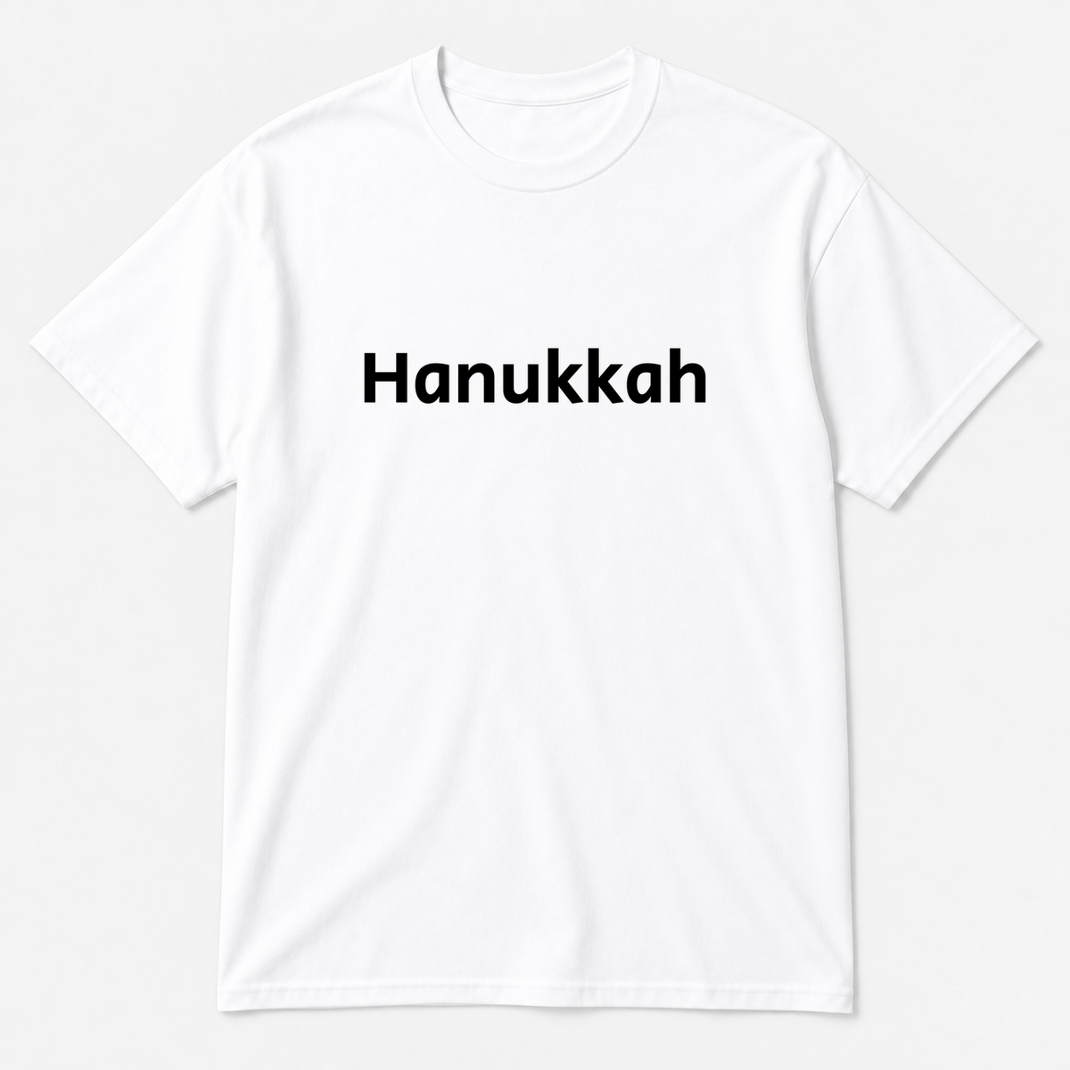 Hanukkah T-Shirt in white