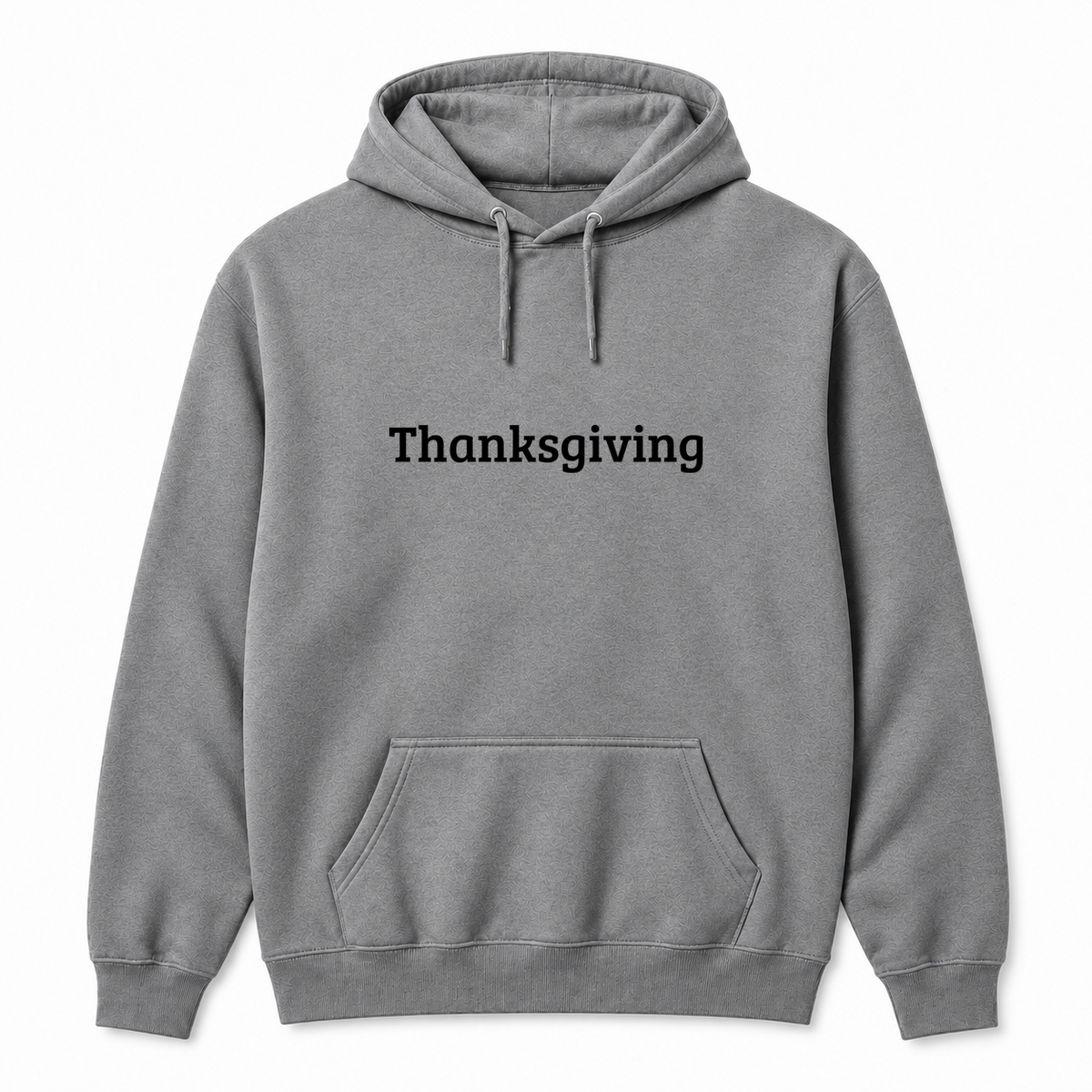 Thanksgiving Hoodie in gray