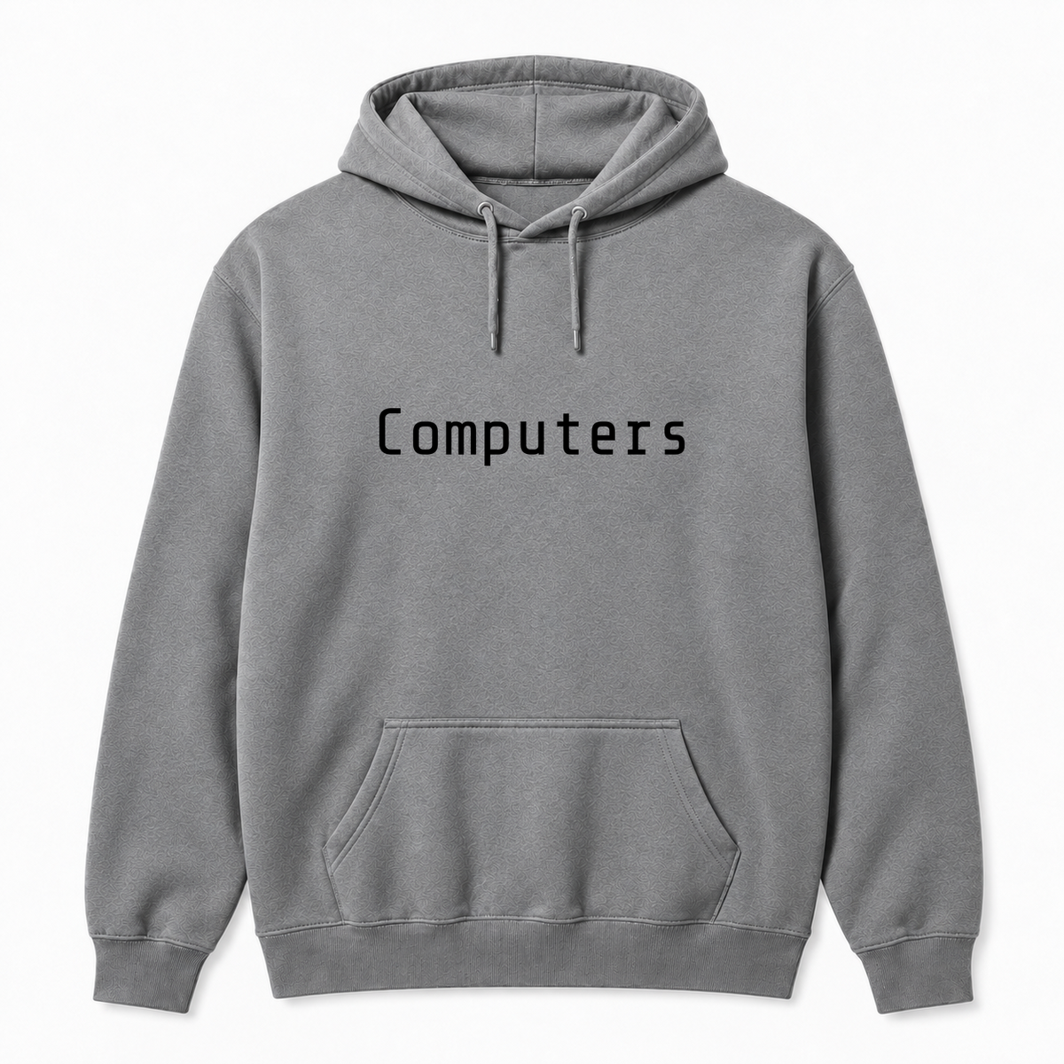Computers Hoodie in gray