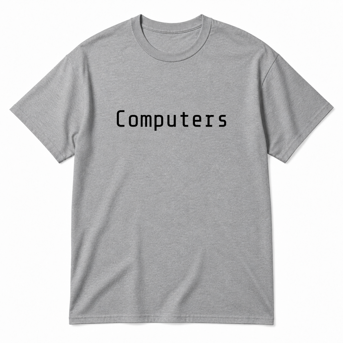 Computers T-Shirt in gray