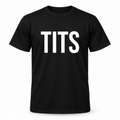 Tits T-Shirt in black