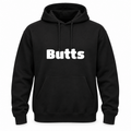 Butts Hoodie in black