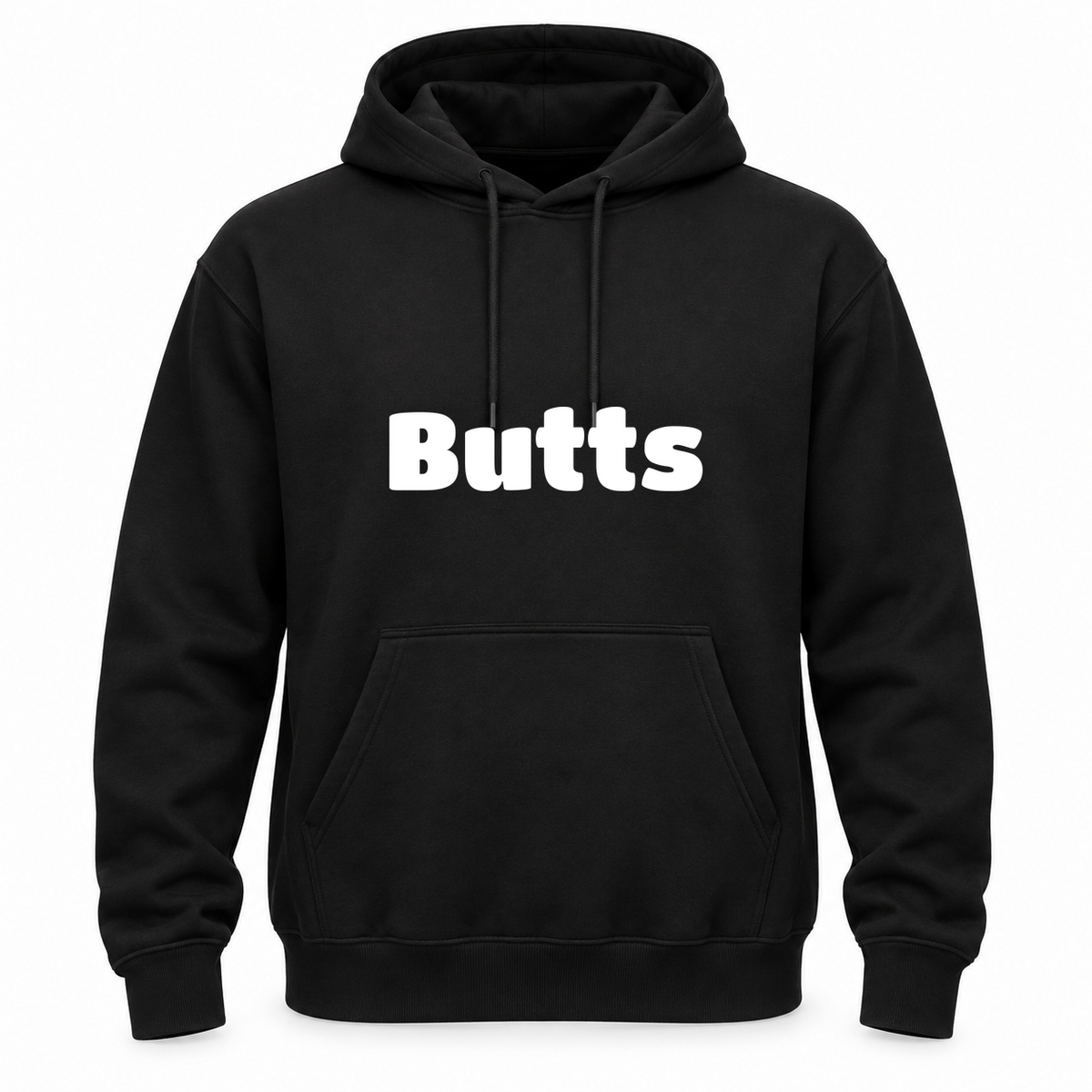 Butts Hoodie in black