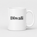 Diwali Mug in white