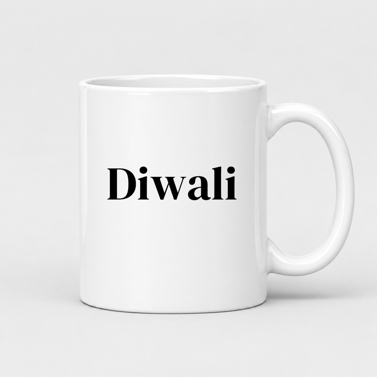 Diwali Mug in white