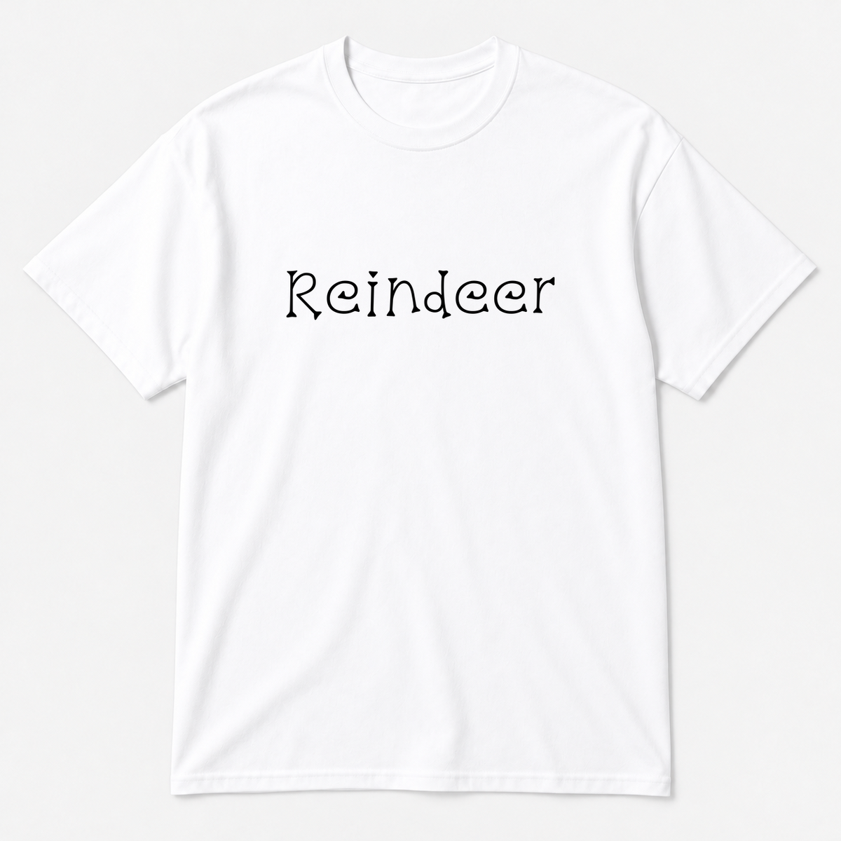 Reindeer T-Shirt in white