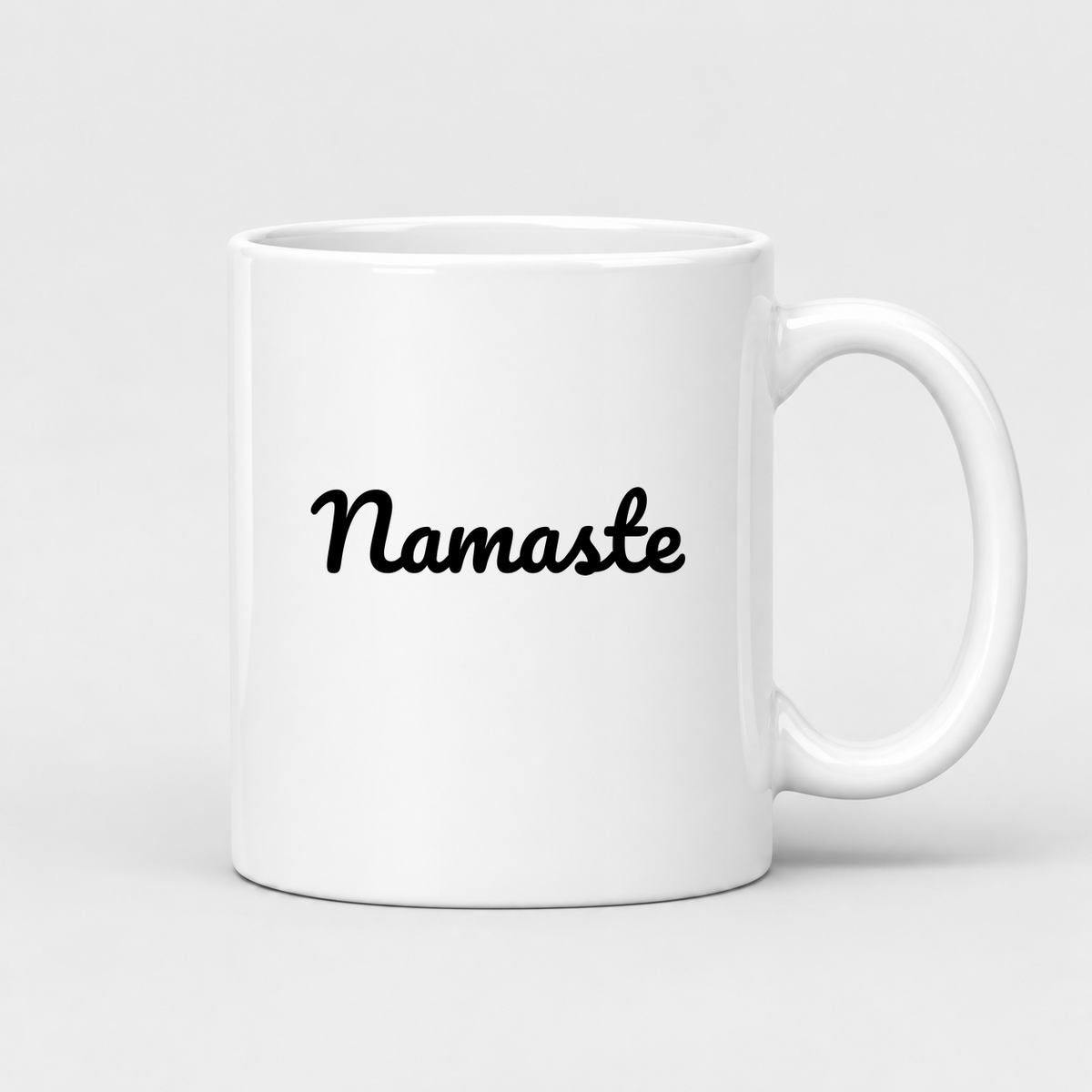 Namaste Mug in white