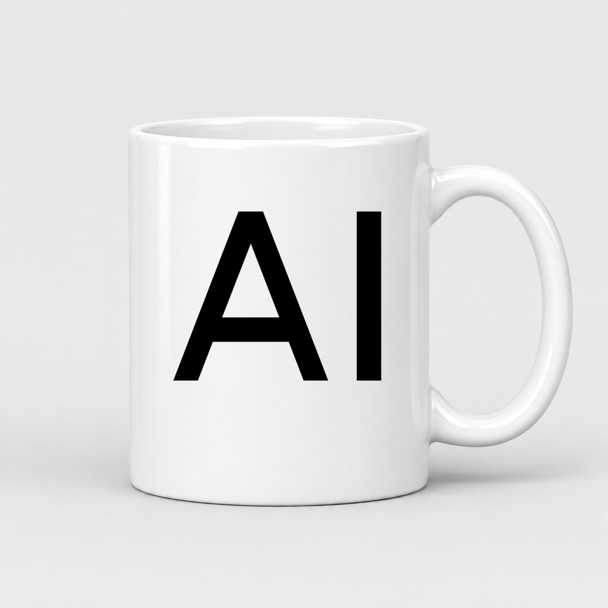 AI Mug in white