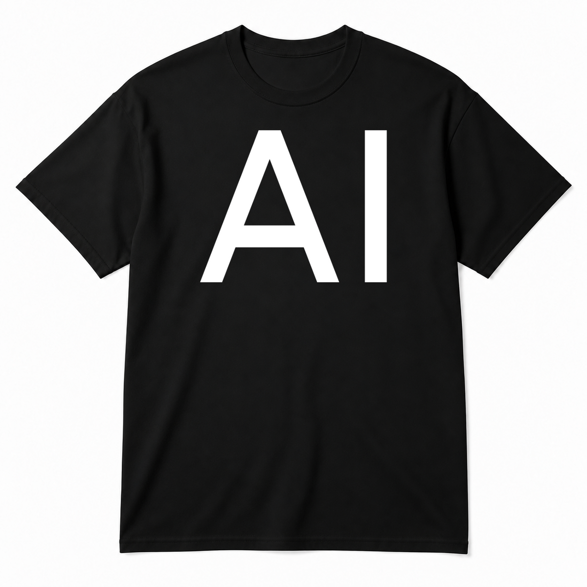 AI T-Shirt in black