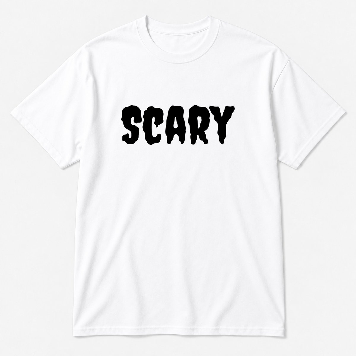 Scary T-Shirt in white