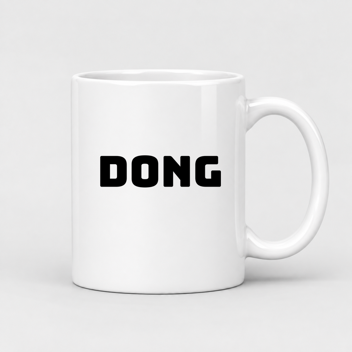 Dong Mug in white