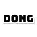 Dong die-cut sticker