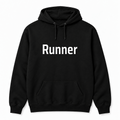 Runner Hoodie in black