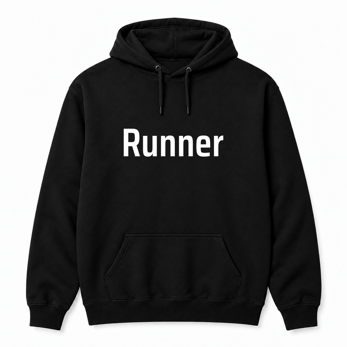 Runner Hoodie in black