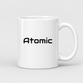 Atomic Mug in white