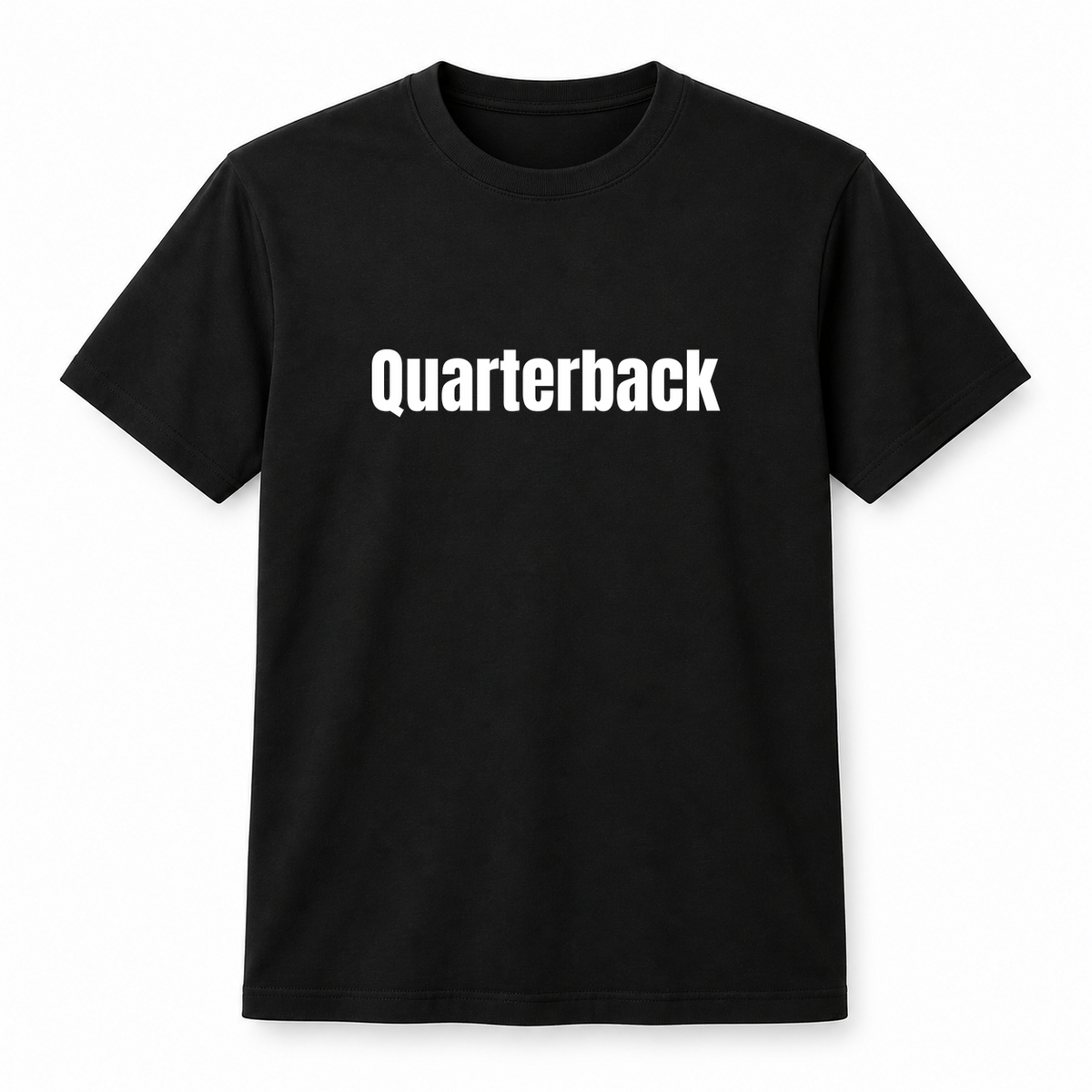 Quarterback T-Shirt in black