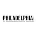 Philadelphia die-cut sticker