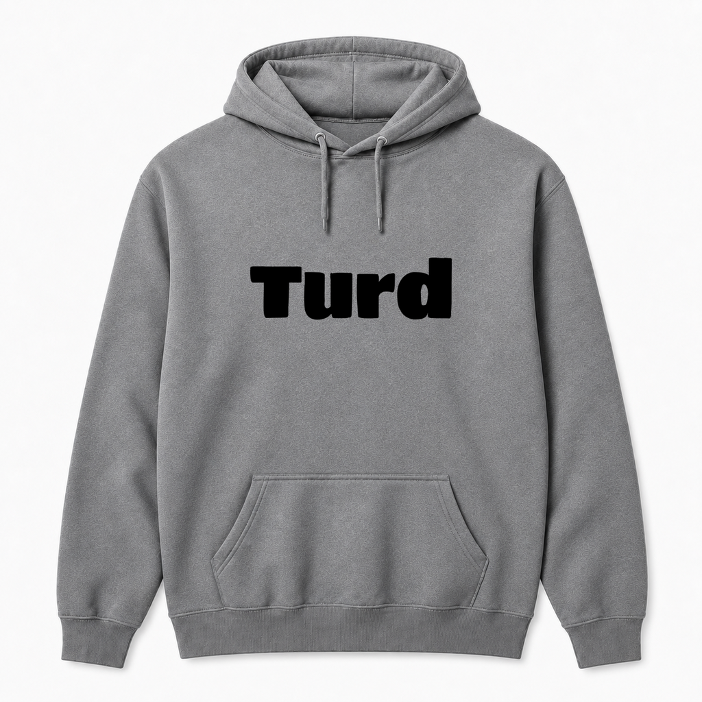Turd Hoodie in gray
