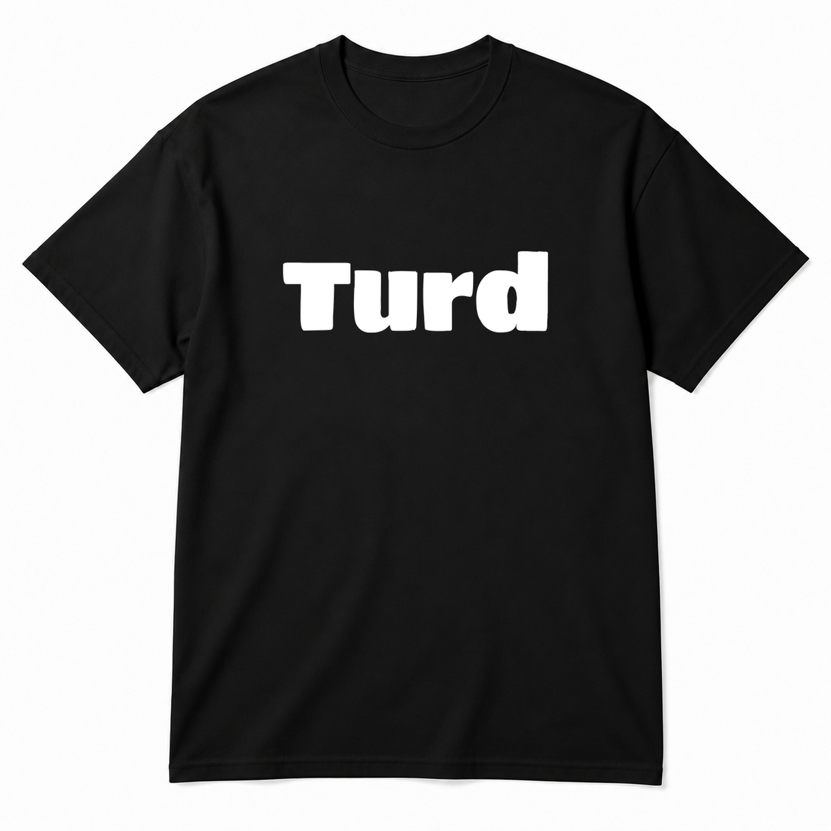 Turd T-Shirt in black