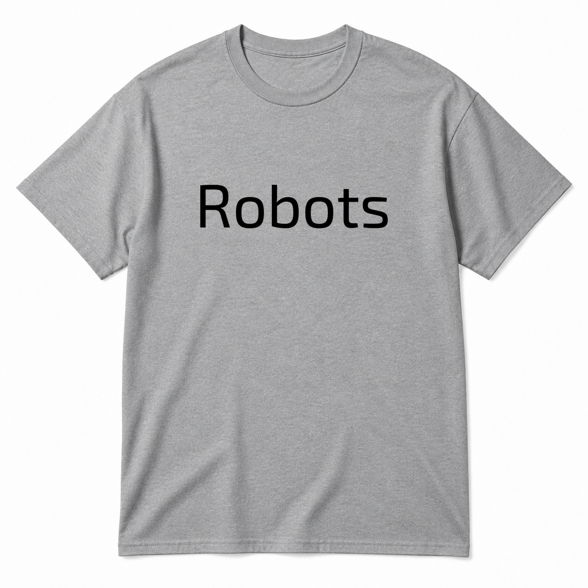 Robots T-Shirt in gray