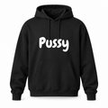 Pussy Hoodie in black