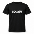 Asshole T-Shirt in black