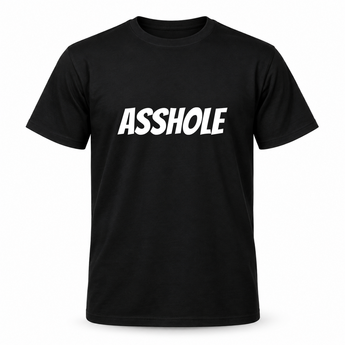 Asshole T-Shirt in black