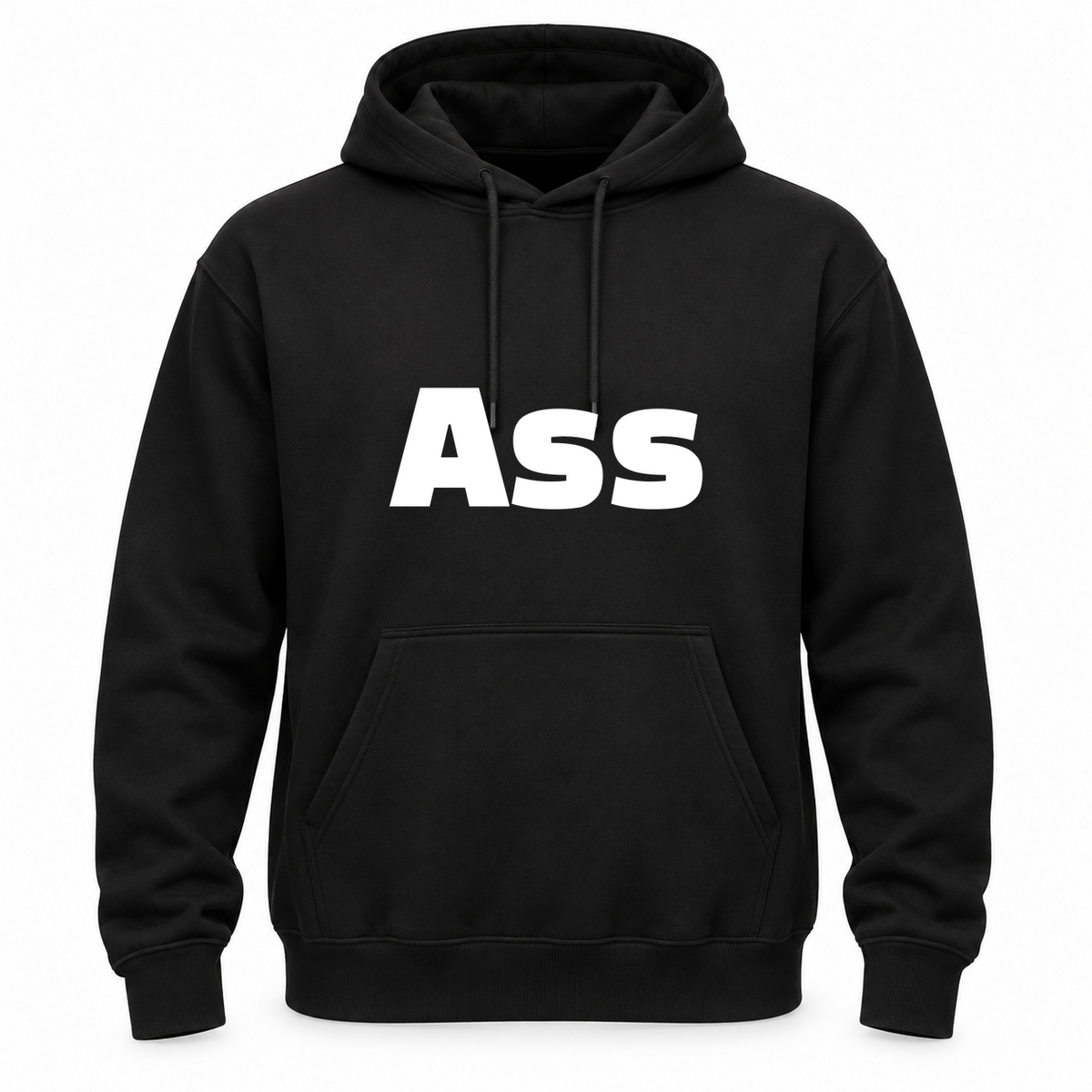Ass Hoodie in black