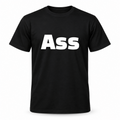 Ass T-Shirt in black