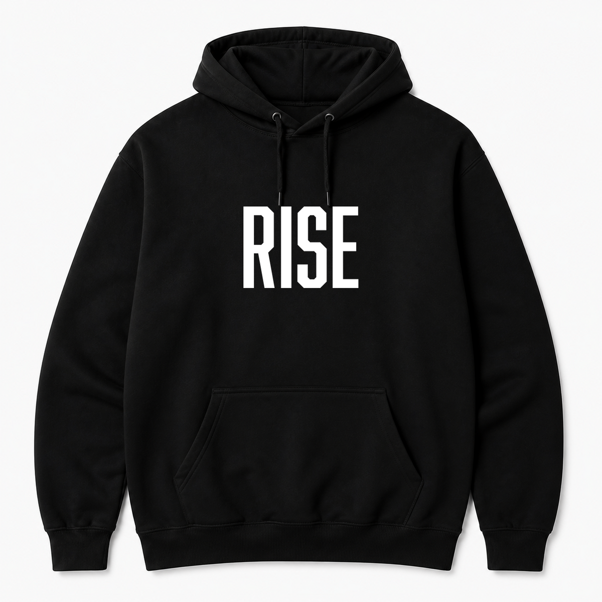 Rise Hoodie in black