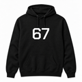 67 Hoodie in black