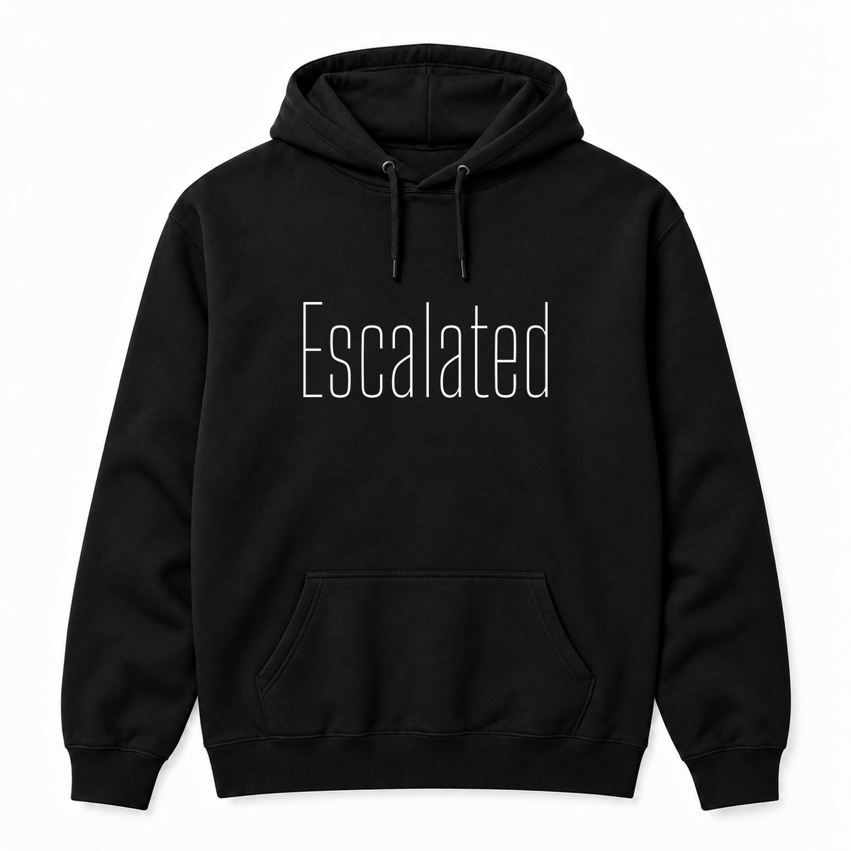 Escalated Hoodie in black