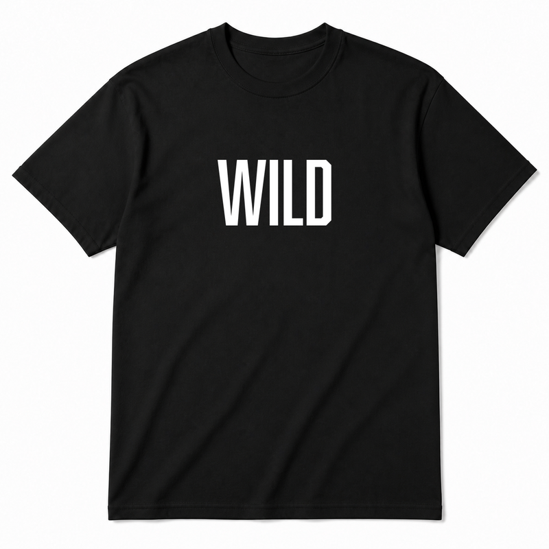 Wild T-Shirt in black