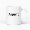 Agent Mug in white