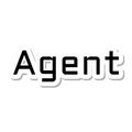 Agent die-cut sticker