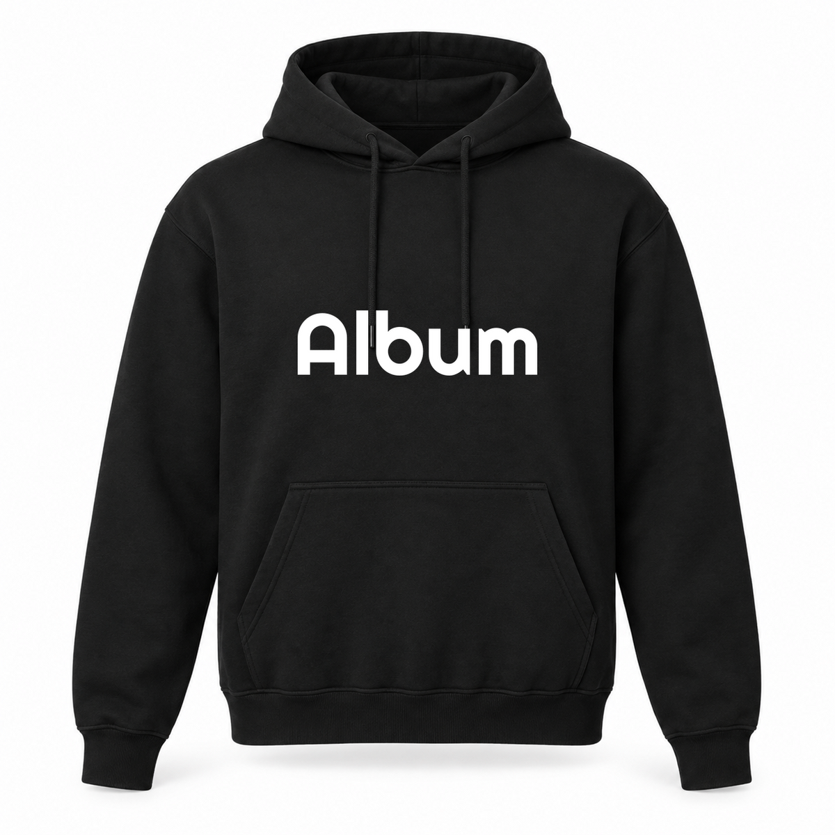 Album Hoodie in black