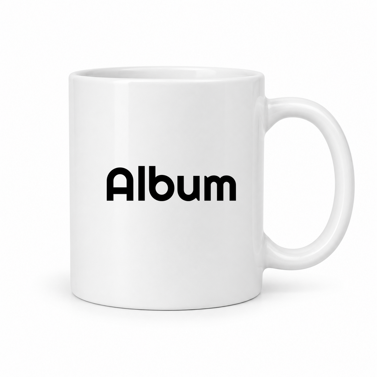 Album Mug in white