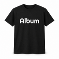 Album T-Shirt in black