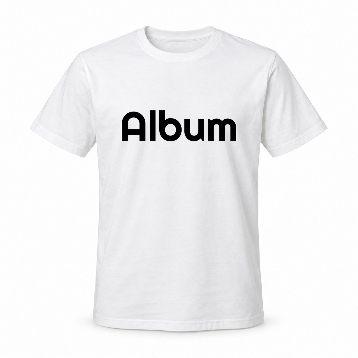 Album T-Shirt in white