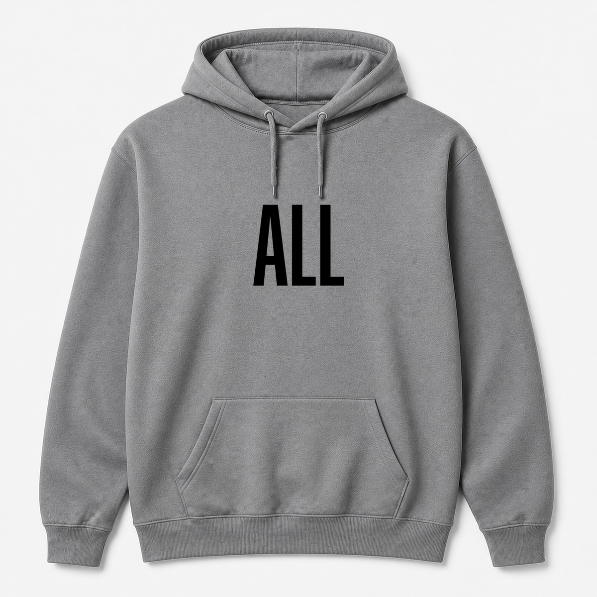 All Hoodie in gray
