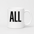 All Mug in white