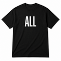 All T-Shirt in black