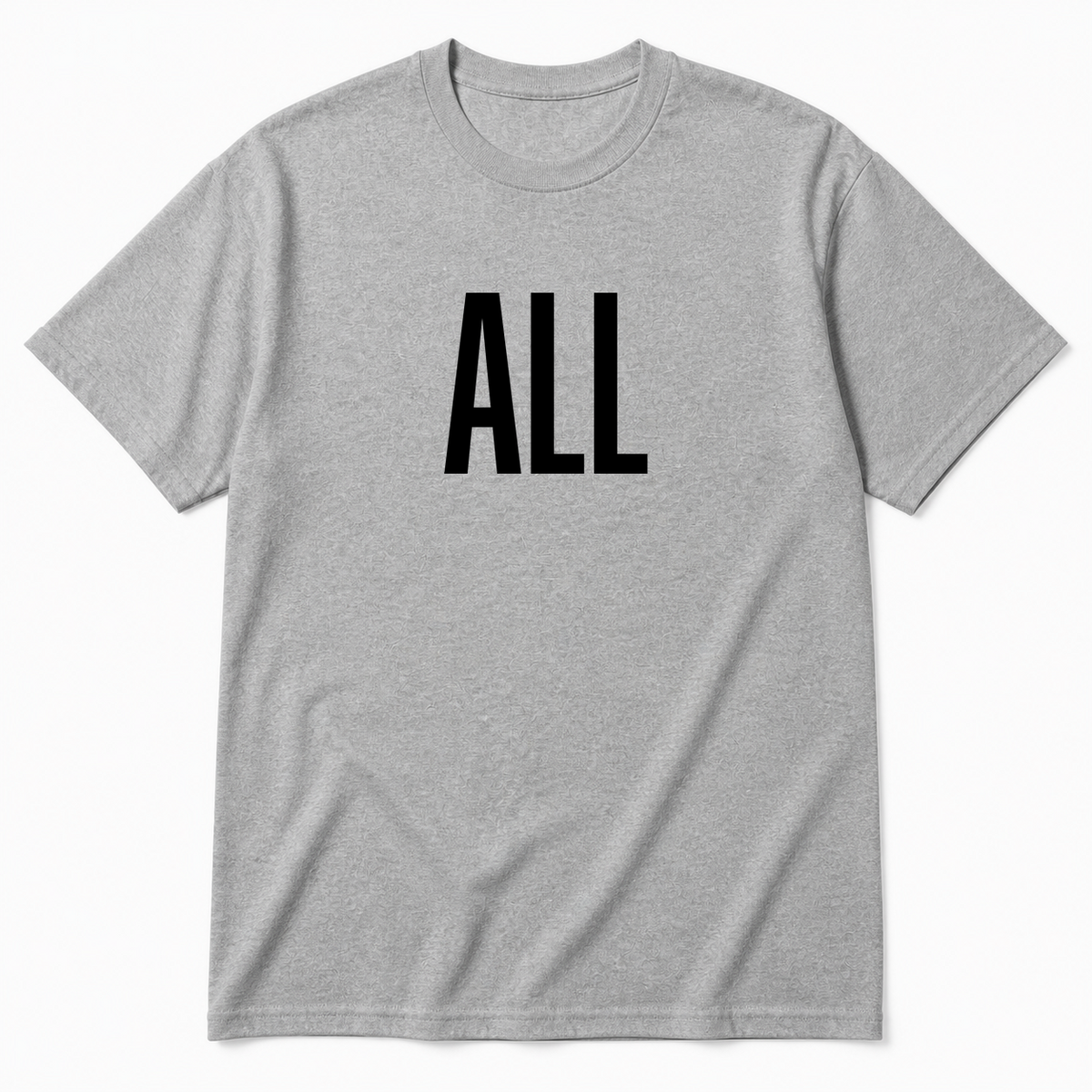 All T-Shirt in gray