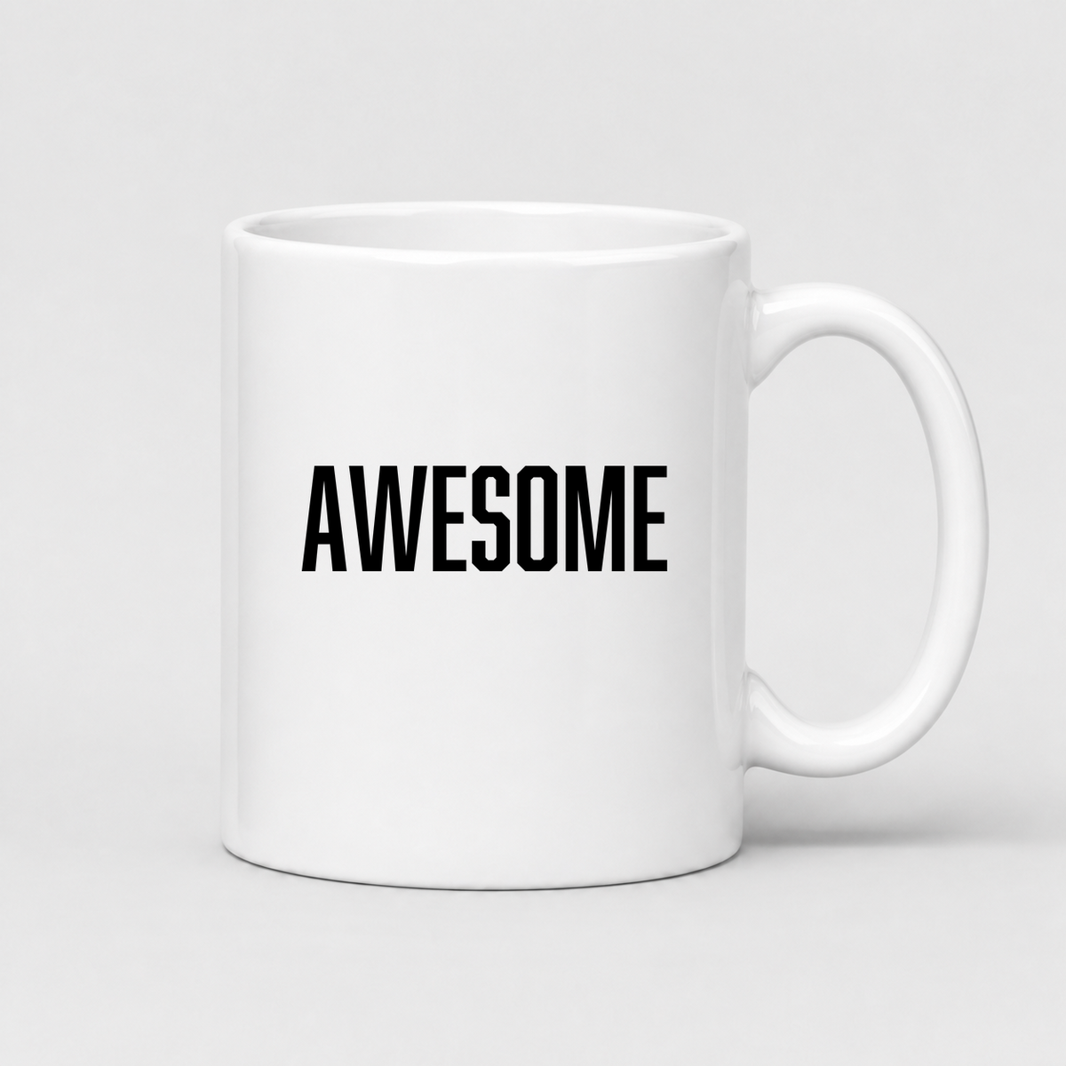 Awesome Mug in white