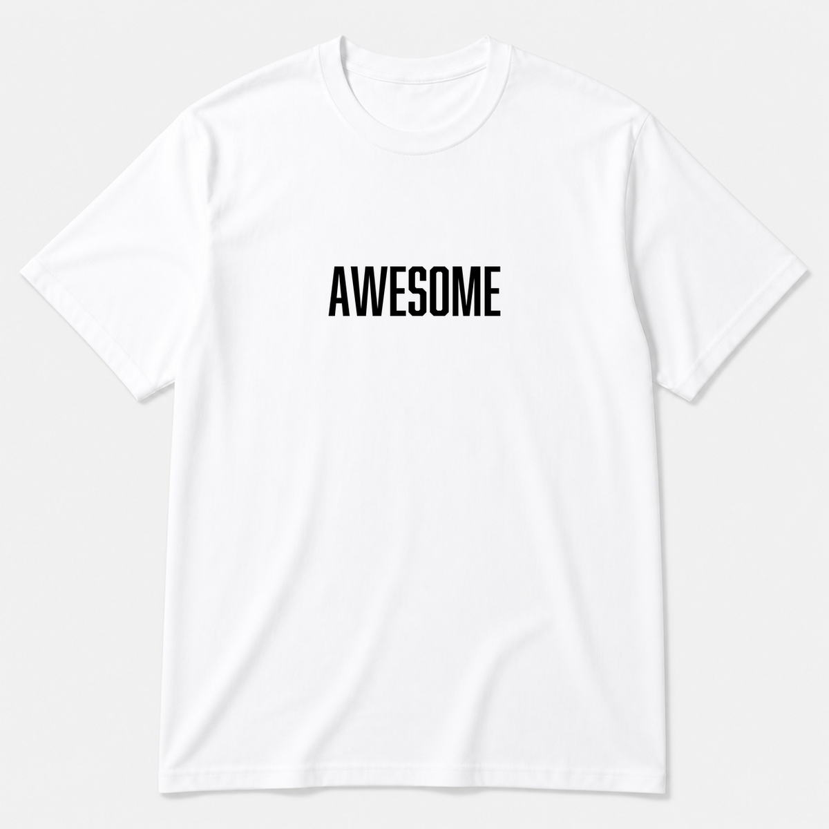 Awesome T-Shirt in white