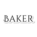 Baker die-cut sticker