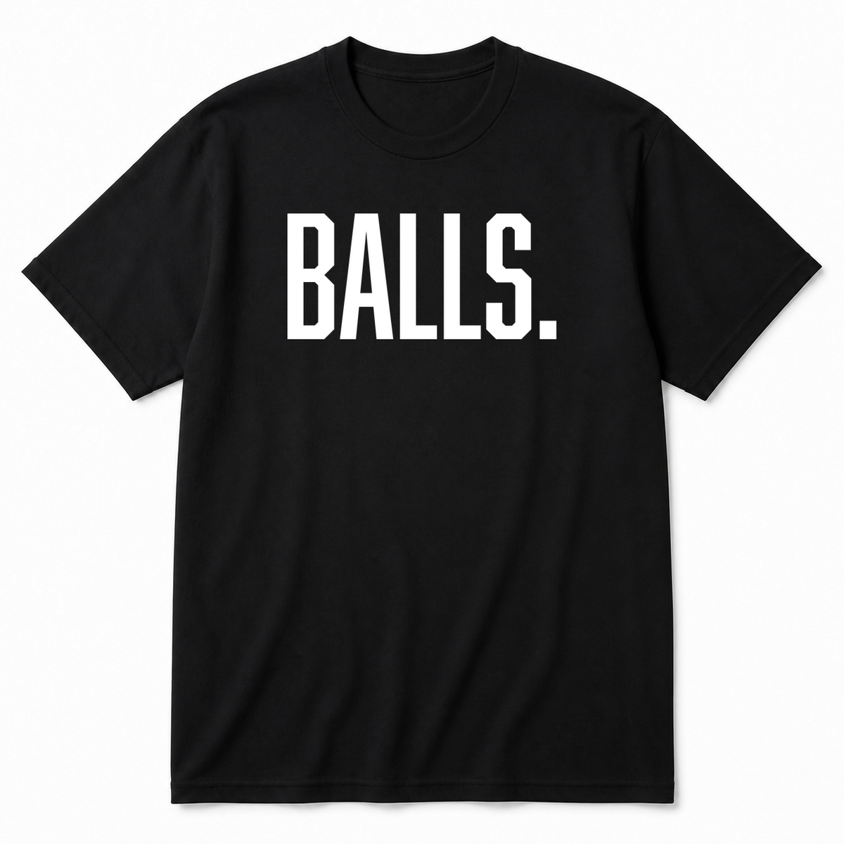 BALLS. T-Shirt in black