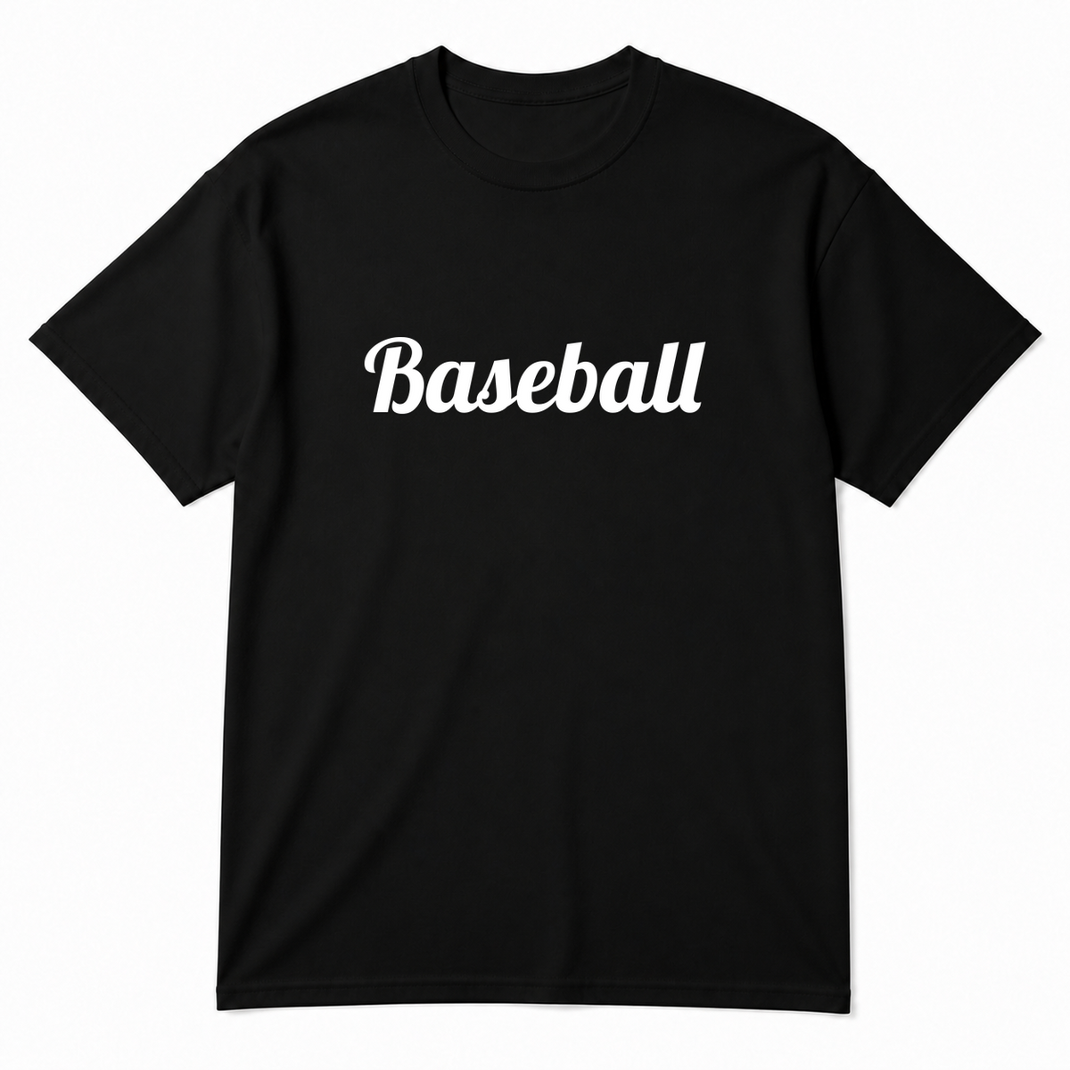 Baseball T-Shirt in black